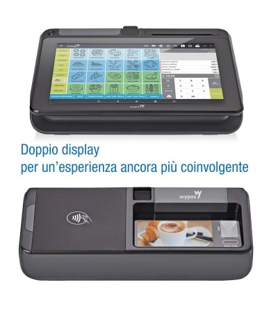 Sistema Wycash 600 con stampante telematica integrata e software - Attivazione inclusa