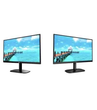 Aoc - Monitor multimediale 24" LCD IPS 75hz HDMI senza cornice - audio integrato