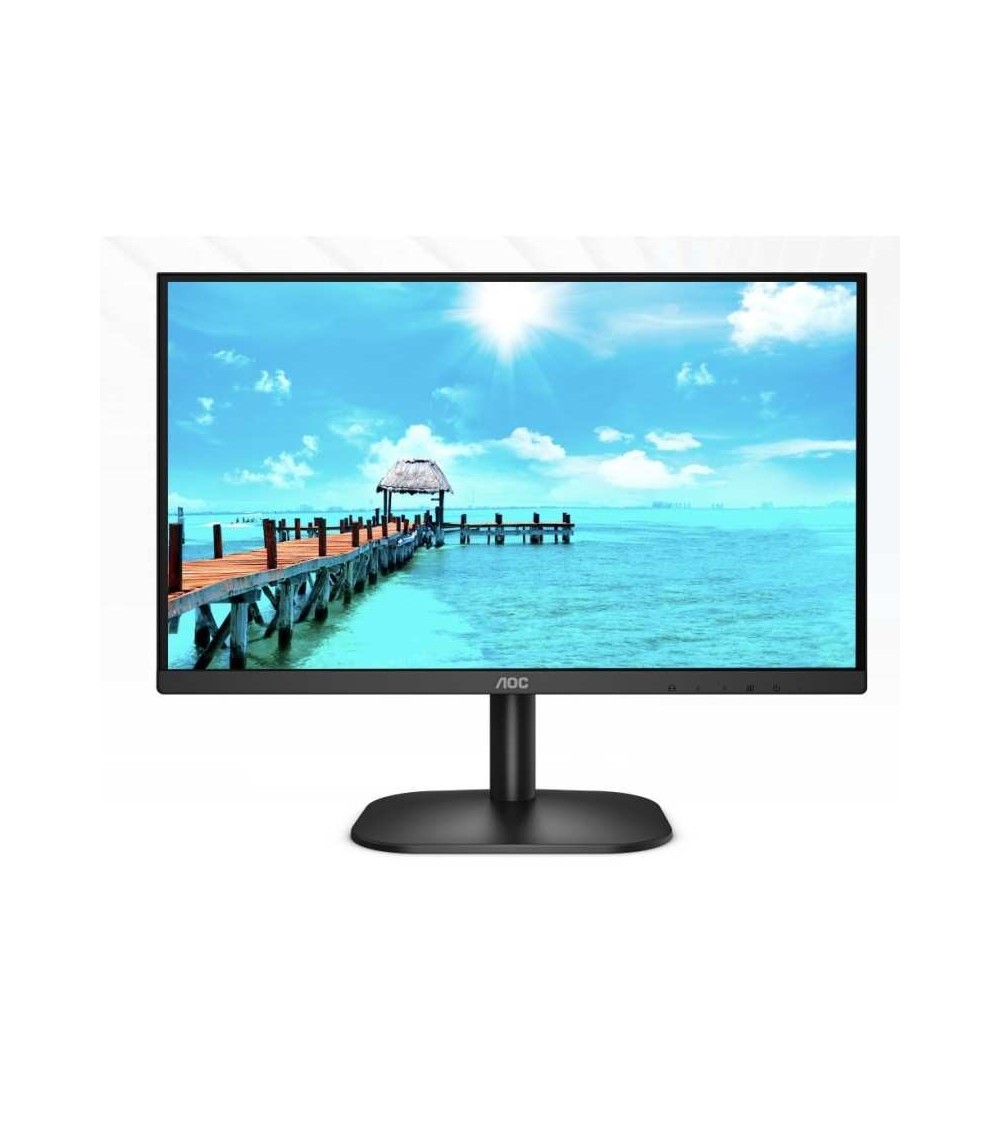 Aoc - Monitor multimediale 24" LCD IPS 75hz HDMI senza cornice - audio integrato