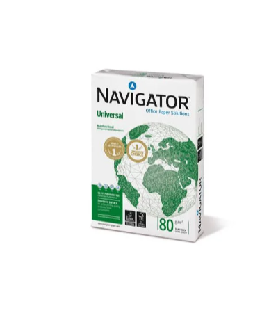 Risma Navigator Universal - Formato A3 42x29,7cm 80gr per ufficio, stampa e fotocopie